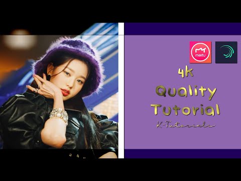 4k Quality Tutorial | Meitu : Alight Motion | K-Tutorials