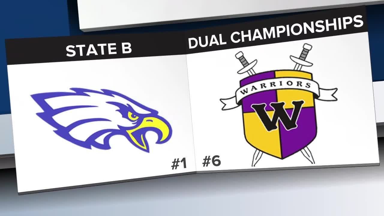 Canton pins down third straight State B Dual Wrestling title - YouTube