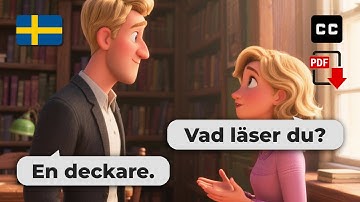 Easy Swedish Conversation – 📚 Talking at the Library for Beginners