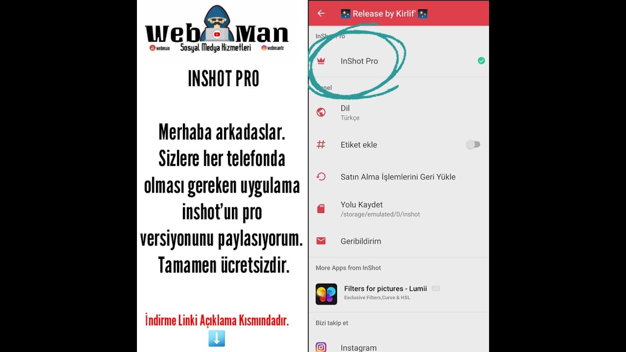 Inshot Pro Video Editor and Maker