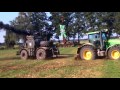 John Deere 8530 vs Kirovets Lausebrink 2014 Kiroviec Fendt Кировец К 700 К 701  k 700a kirovec