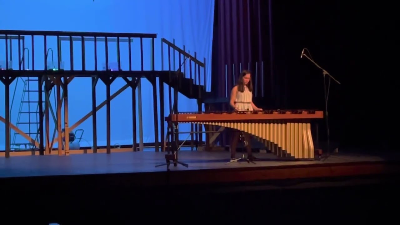 Jaylee Romanowski Marimba Performing “Over the Rainbow” arranged by