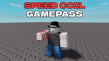 How to Make a Speed Coil Gamepass (Roblox)