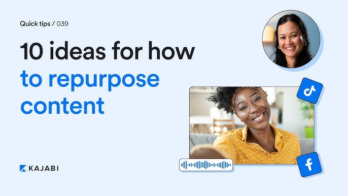 Repurposing Content Across Multiple Platforms to Drive YouTube Traffic