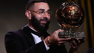 Balon de Oro 2022 (Karim Benzema Ganador en la Gala Ballon d'or 2022)