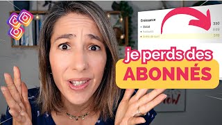 Perdre des abonnés Instagram, est-ce que c'est grave?