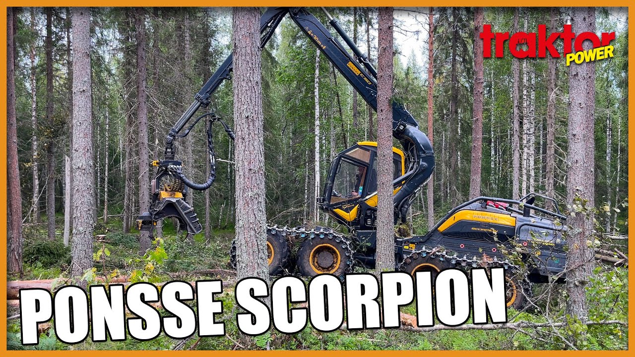 NÖJDA MED SKORPIONEN - Häng med till Lund & Lund Skogsmaskiner