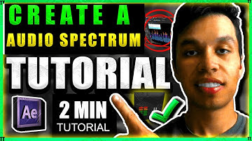 How to Create an Audio Spectrum After Effects Tutorial (2025)