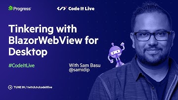 dotNET Dev Show: Tinkering with BlazorWebView for Desktop