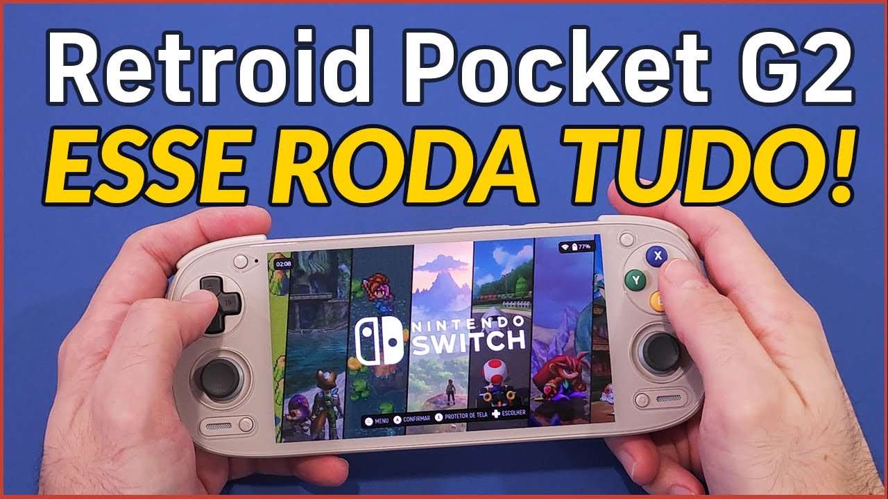 Retroid Pocket G2: O portátil mais forte da Retroid? Review