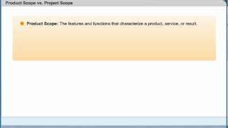 Project Scope vs Product Scope | Project Scope management | PMP Exam Prep Online