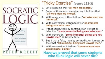 "Tricky Exercise" from Socratic Logic Textbook