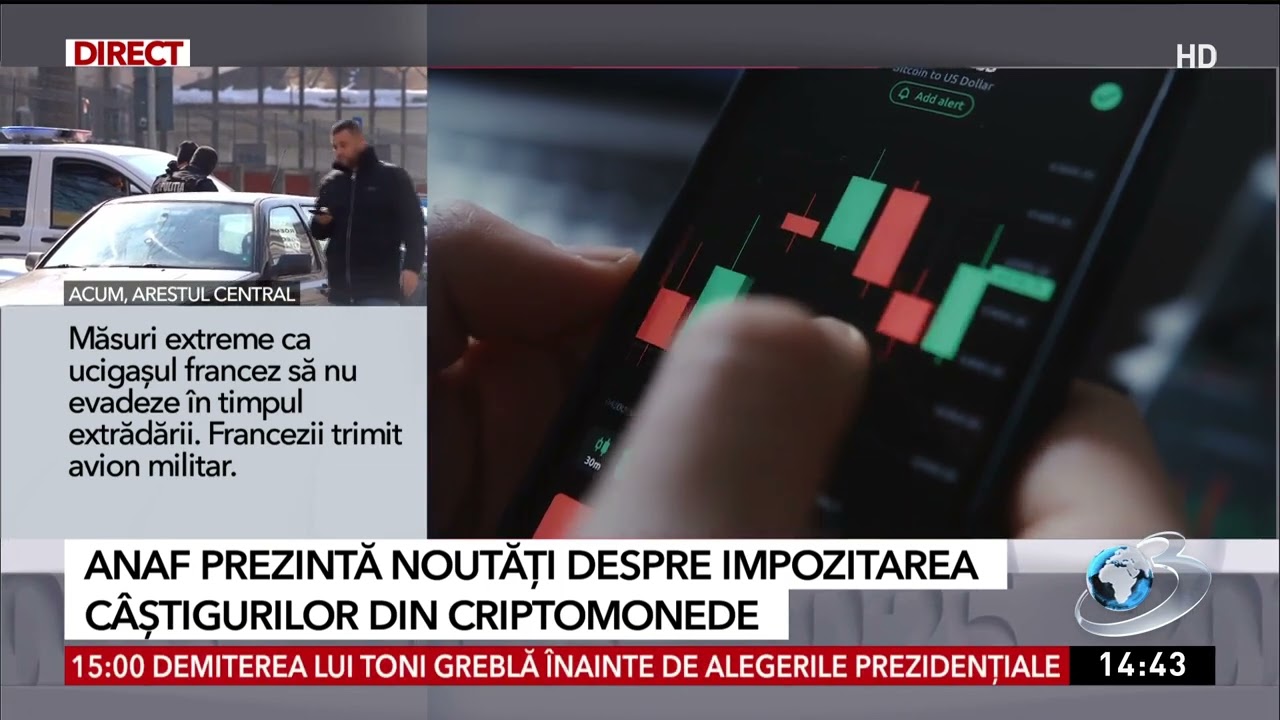 ANAF prezintă noutăți despre impozitarea câștigurilor din criptomonede