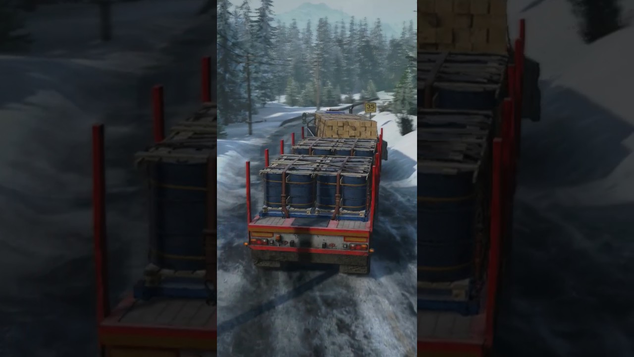 SNOWRUNNER Crash - Royal BM17 Truck Crash 