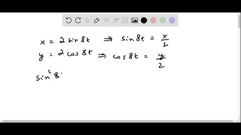 Eliminating the parameter Eliminate the parameter to express the following parametric equations as …