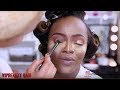 BIRTHDAY HAIR AND MAKEUP GLAM|SEW IN WEAVE |TRANSFORMATION|VIPBEAUTY HAIR