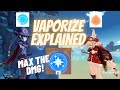 Genshin Impact: Mona's Maximized Elemental Burst Damage - How Vaporize works