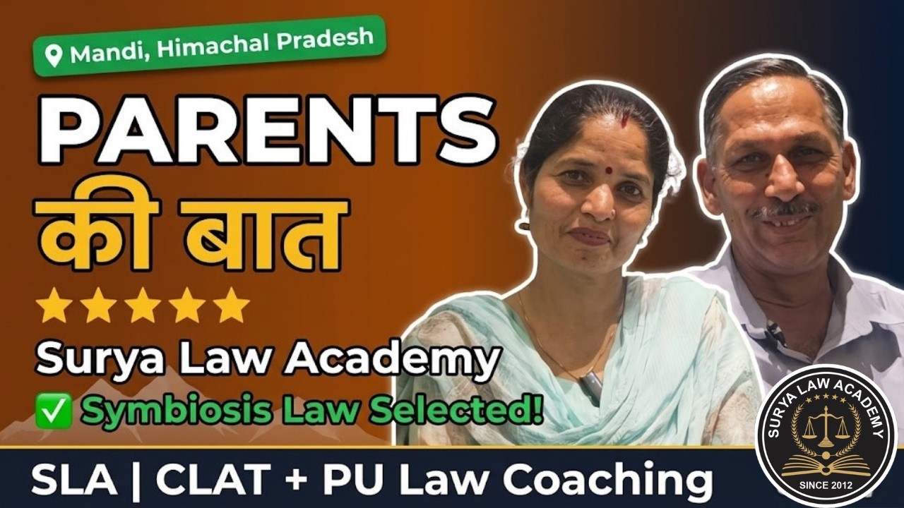 Himachal Parents Review: CLAT Coaching से Symbiosis 2025 🏛️