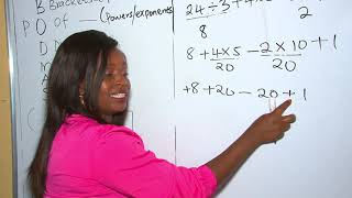Order of operations "BODMAS" - for Grade 7 and 8 Mwalimu Miriam