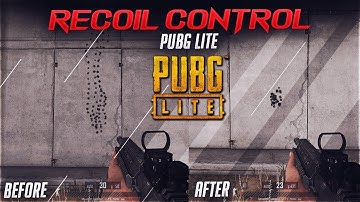 Guide: How to Control Your Recoil in PUBG (mouse camera)