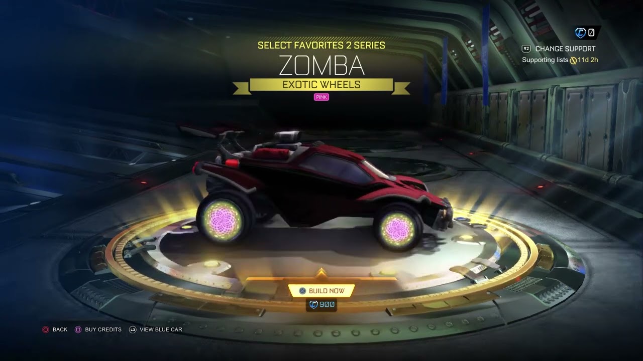 Rocket League Pink zomba give away