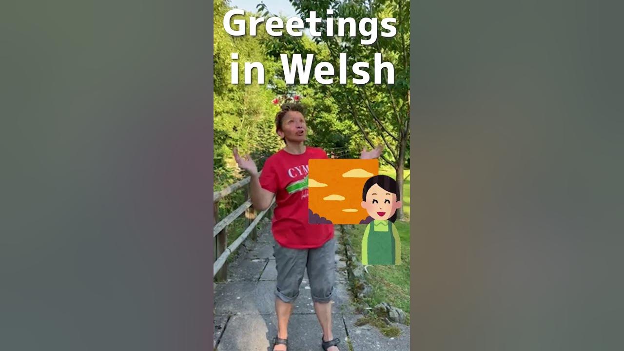 【Welsh】Good morning / Good afternoon/ Good evening/ Good night in Welsh【English】 Shorts YouTube