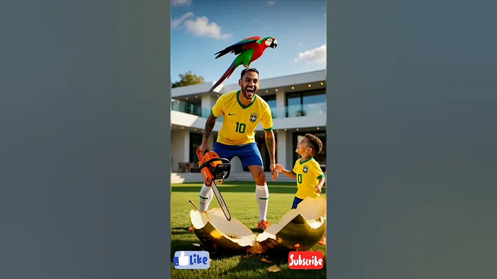 Ronaldo vs Messi Neymar and Mbappe Apple Cutting Surprise#ronaldo#shots #messi#aifunnyshorts