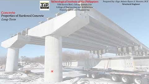 2 Part 6 Creep | Shrinkage | Maximum Permissible Stresses for Concrete