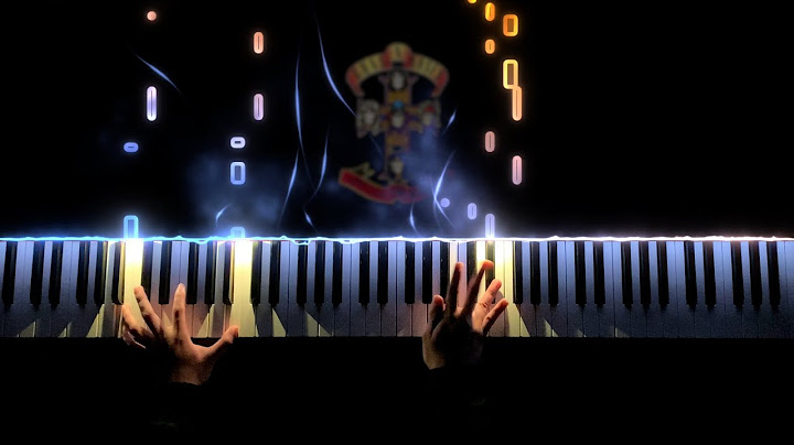 Sweet Child O' Mine Piano version - Piano performance video thumbnail