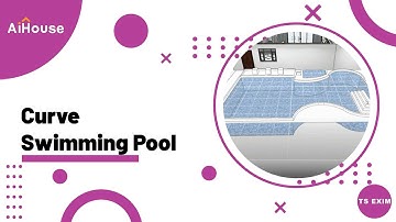 [Free Modelling FAQs] How to draw curve swimming pool | AiHouse