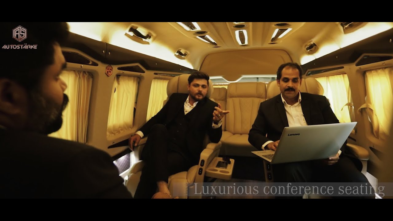 TOYOTA HIACE WITH ULTRA - LUXURY INTERIOR UPGRADE | Premium VIP Luxury Business Class Van in Kerala