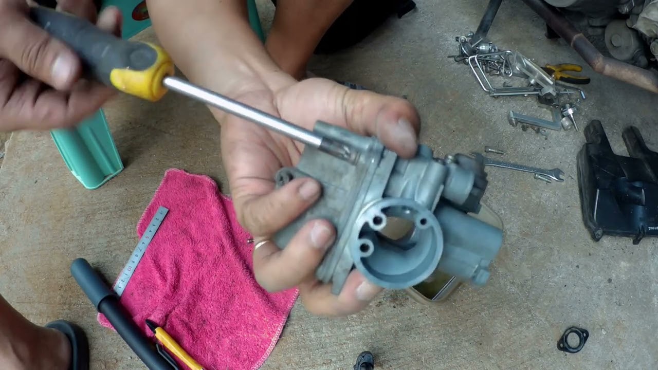 shogun 125 carburetor cleaning #larryfed