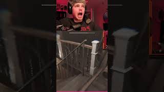 This is the scariest game. #unmourned #fail #reaction #streamer #clip