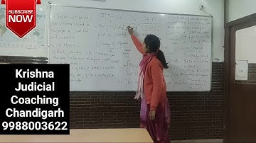 Drafting of written statement lecture at Krishna