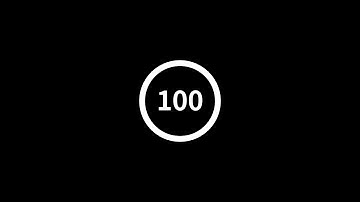 100 Seconds Circle Timer（Vertical）
