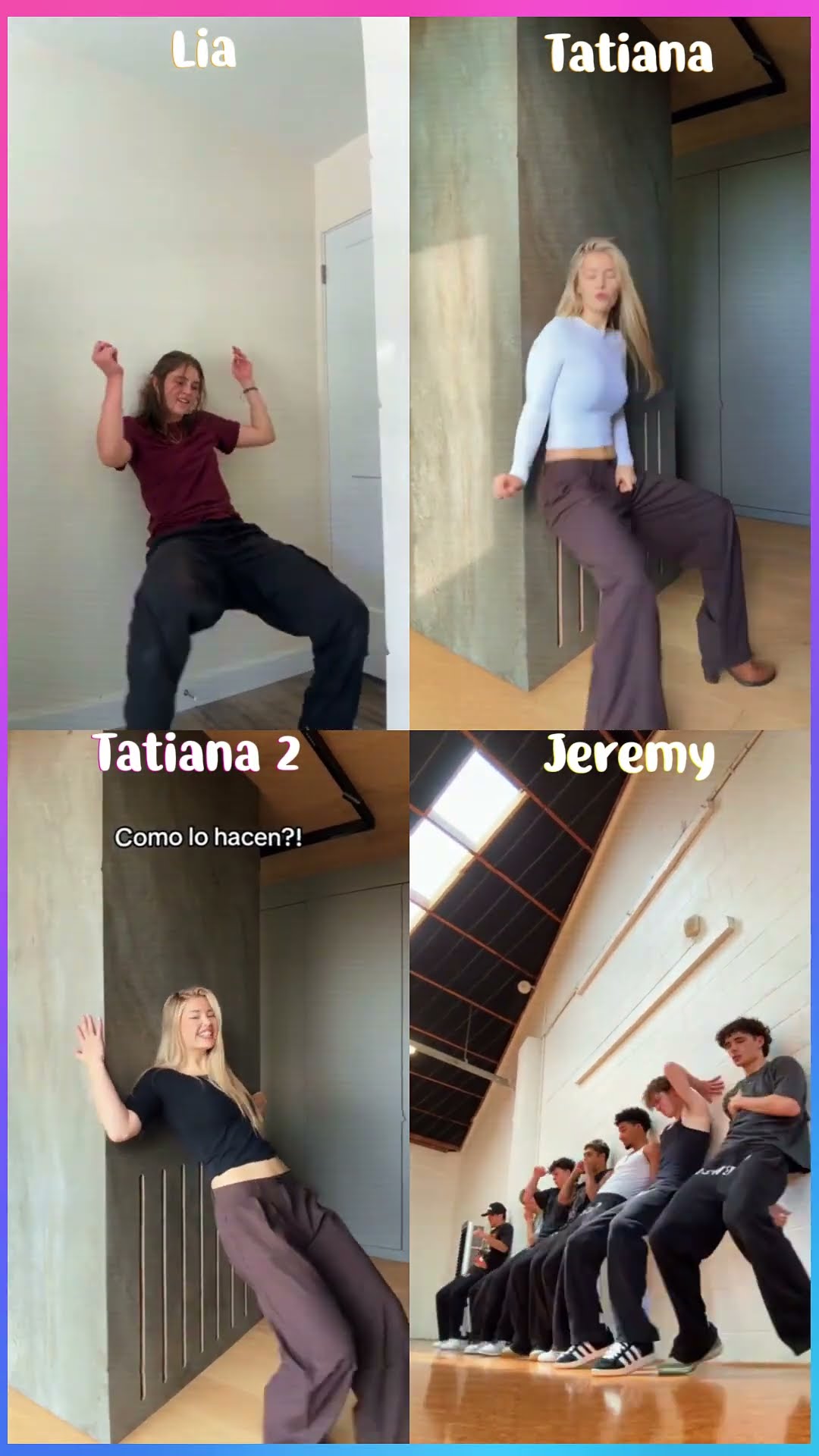 Lia x Tatiana x Jeremy #shorts #dance #tiktok