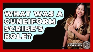 What Was A Cuneiform Scribe