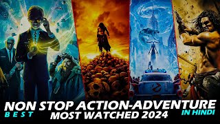 Top 5 Best 'Hindi Dubbed' Most Watched Action Adventure Movies In 2024  Netflix Official List