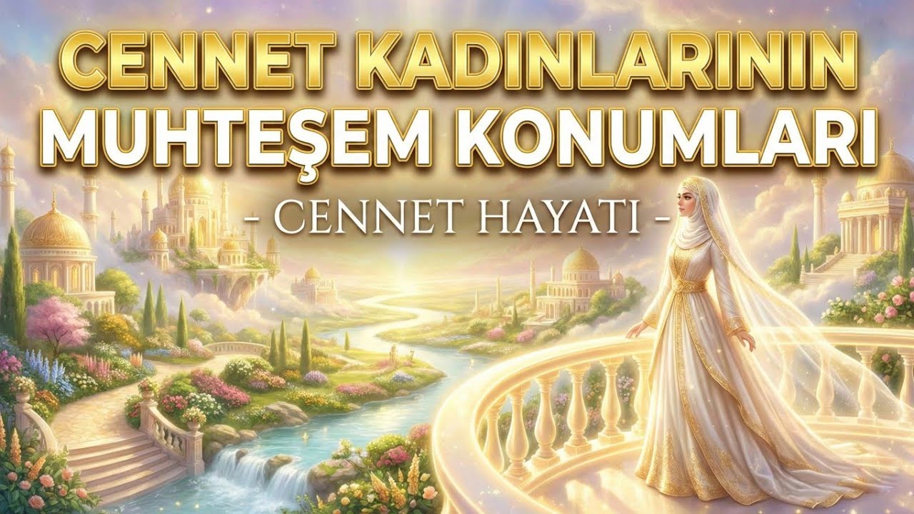 CENNET KADINLARININ MUHTEŞEM KONUMLARI - CENNET HAYATI - VOLKAN AKSOY