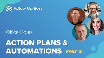Best Practices for Action Plans and Automations Part 2