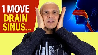 1 Move Drain Sinus...Clear Stuffy Nose & Reduce Tinnitus Instantly!  Dr. Mandell