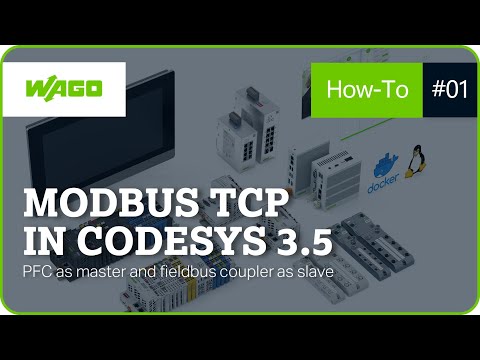 Modbus TCP in CODESYS 3.5 - PFC as Master and Fieldbus Coupler as Slave [EN]