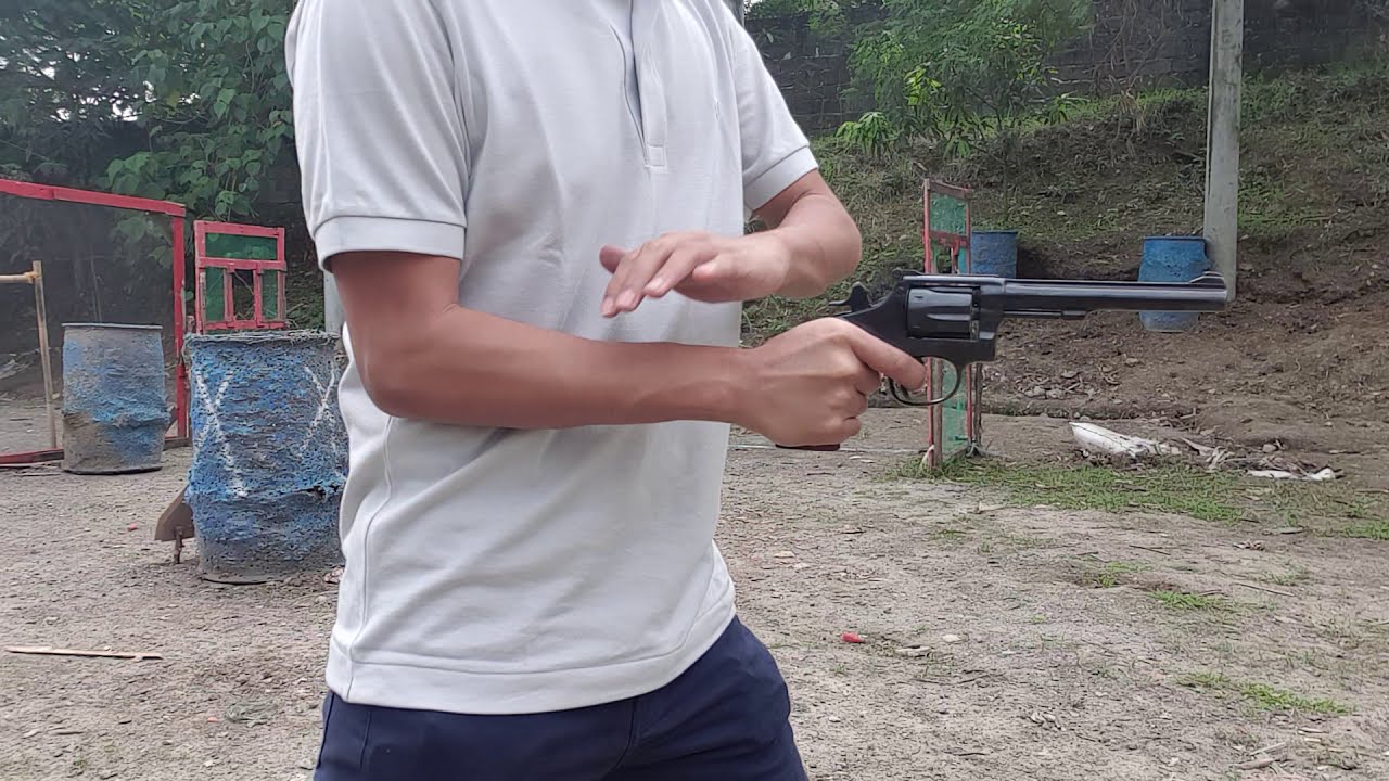 Always wanted to try this! (Fan the hammer)