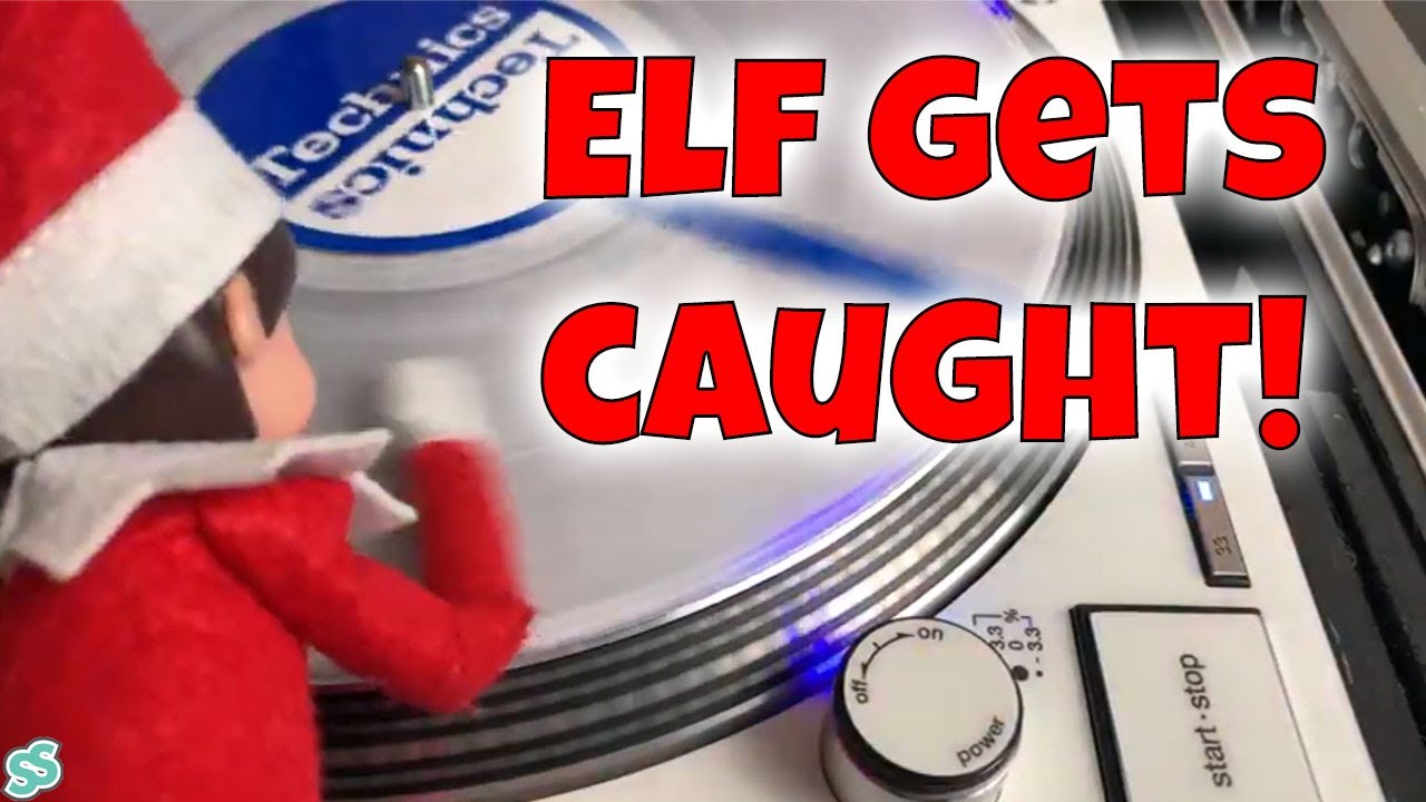 Elf on the shelf caught moving and talking!!! (SKIT) 52 YouTube