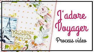 PINK PAISLEE Design Team - Scrapbooking process - Jadore voyager