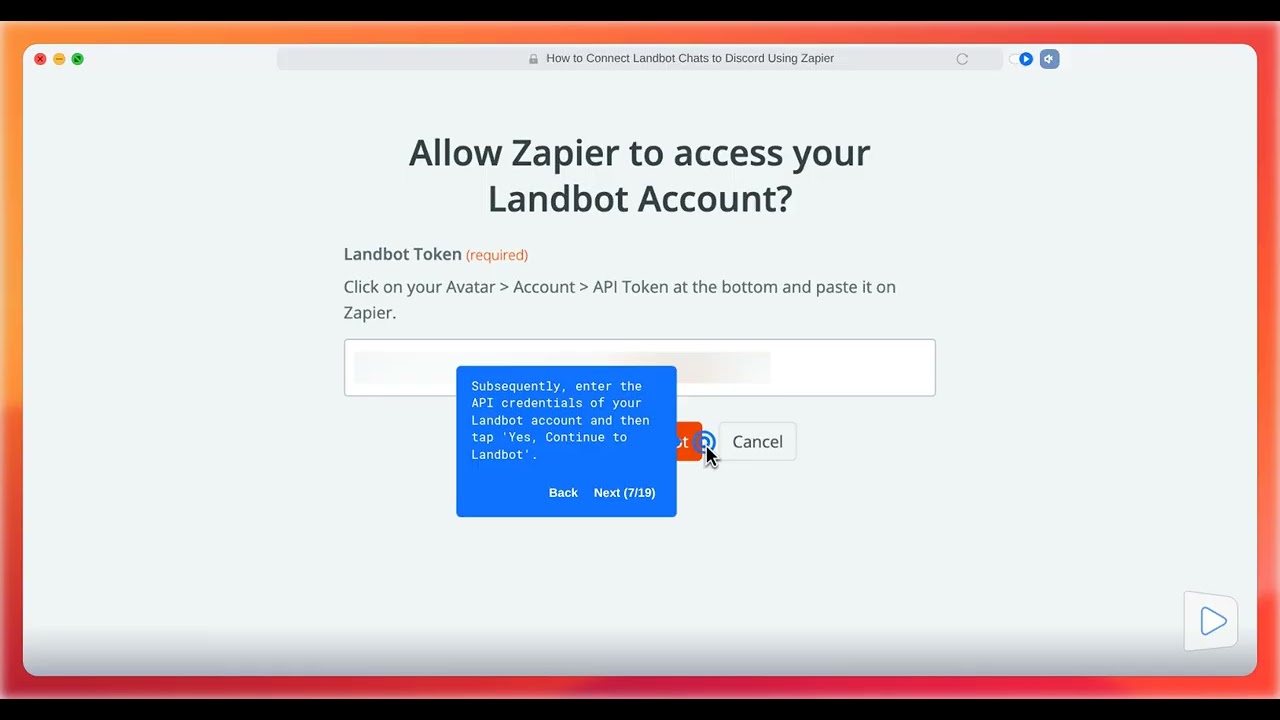 How to Connect Landbot Chats to Discord Using Zapier (Step-by-Step)
