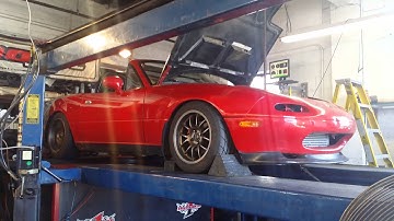 1995 Turbo miata dyno pull