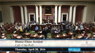 House Floor Session 4/28/16 - Part 1