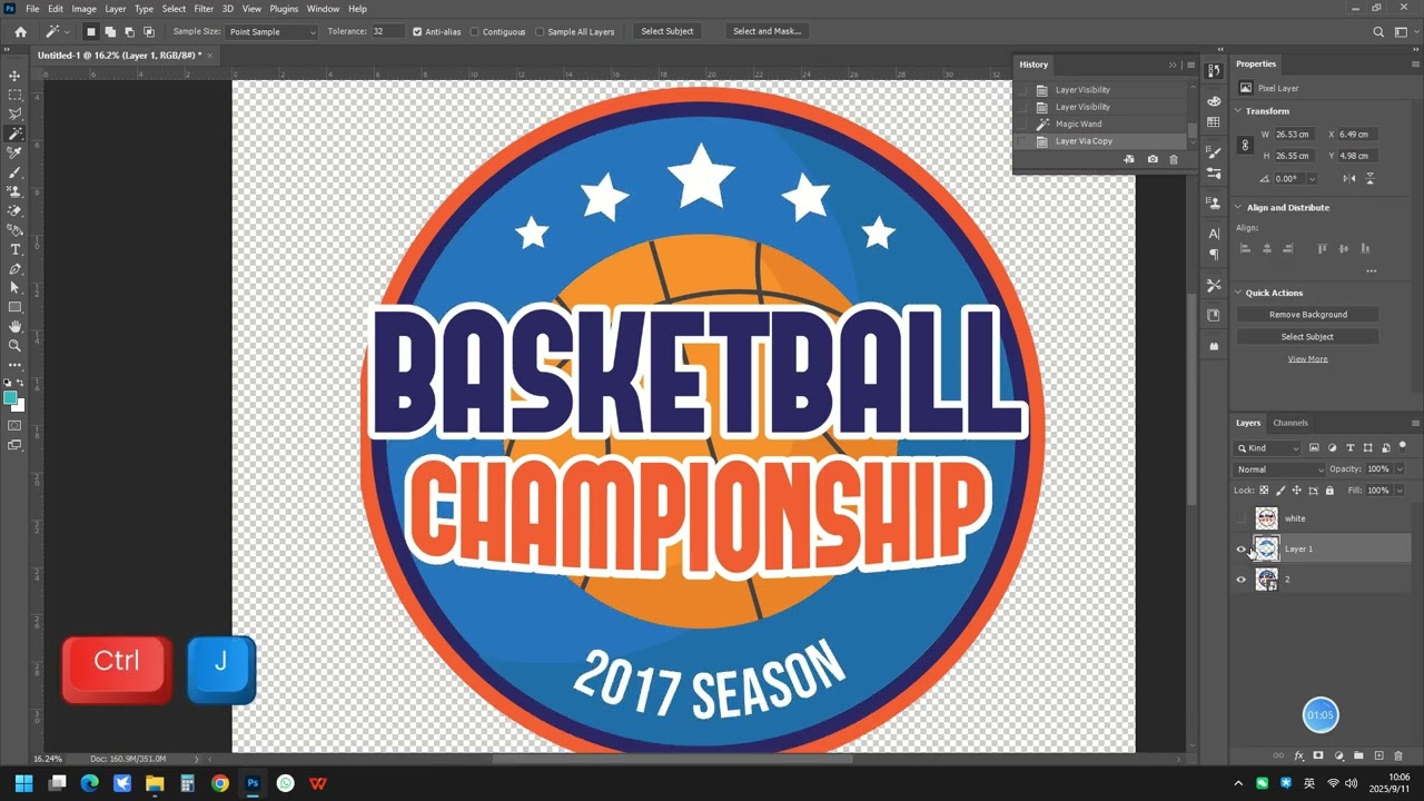 Teaching time: How to create your UV 3D label printing file using PS software