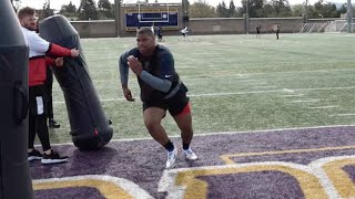 New York's Next Star? Quinnen Williams INTENSE Workout